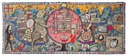 <b>TAPESTRY MIND MAP:</b> Grayson Perry's monumental "Map of Truths and Beliefs" is just one of the craft-based artworks in the SBMA's new exhibition honoring the artisanal impulse in contemporary art.