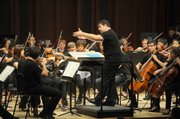 Academy Festival Orchestra performing Beethoven’s Symphony No. 8 in F Major, led by guest conductor Tito Muñoz