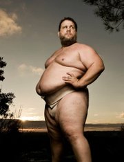 Kelly Gneiting says despite his weight he has "good" blood pressure, "perfect" cholesterol, and an "exceptional" resting heart rate.