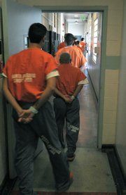 <b>Without Wheels:</b> When arrestees are released from County Jail, they’re often left stranded miles from the nearest ride.