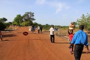 Scenes from along the Chad-Central African Republic border, 21 km south of Moula, Chad.