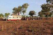 Scenes from along the Chad-Central African Republic border, 21 km south of Moula, Chad.