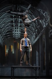 <b>HEADS ABOVE THE REST:</b> Cirkopolis sets stunning physical feats against an urban backdrop.
