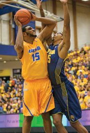 <b>OUR MAN AL:</b> The Gauchos have the nation’s leading rebounder (11.6 per game) in junior center Alan “Big Al” Williams (#15). The Big West bestowed six Player of the Week awards on Big Al this season, and the conference named him the 2014 Player of the Year.