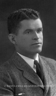 Robert Brooks (1890-1973) leased San Miguel Island from the Navy and ranched it for more than 30 years with help from fellow World War I veteran Herbert Lester