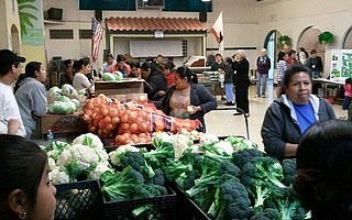 Foodbank at Goleta Valley Community Center.