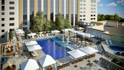The tribe's forecasted vision of the expansion includes a rooftop pool deck atop the existing four-story hotel.