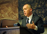 Matt Middlebrook with Caruso Affiliated answers Planning Commission questions (Jan. 21, 2015)