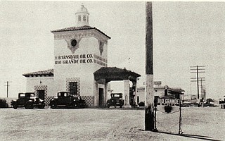 Historic photo of the Barnsdall-Rio Grande station