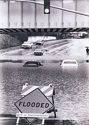 <strong>SWIMMING WEATHER: </strong> Even before the violent storms of 1997-98, Santa Barbara was hit with heavy rains and flooding during the 1994-95 El Niño.