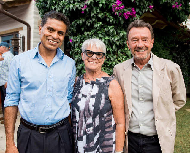 Arts & Lectures and the Babichs Host Dinner with Fareed Zakaria