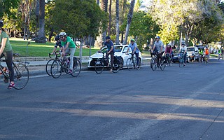 In anticipation of the Sola Street Bike Boulevard becoming a reality, Bicycle Coalition members go for a ride.