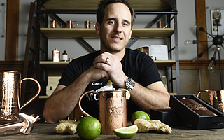 JJ Resnick's family has long told the story of how his great-grandma Sophie Berezinski brought the copper mug component to the Moscow Mule cocktail. He's celebrating that next Friday with the launch of his new book of drink recipes, just the latest in a successful line of mugs and other accessories.