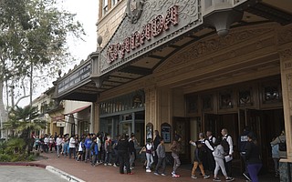 Students from about 20 Santa Barbara schools crowded the Granada Theatre on Friday morning for a special performance of State Street Ballet's <em>Cinderella</em>.