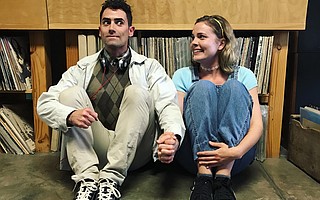 The cast of High Fidelity takes over Warbler Records & Goods for a photo shoot.
