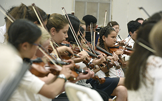 Students performed at the Page Youth Center on April 29.