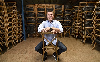 Richard Good, general manager at Classic Party Rentals
