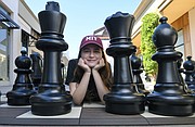 Agata Bykovtsev (pictured here at La Cumbre Plaza) is poised to represent Goleta at the U.S. Girls' Junior Championship.