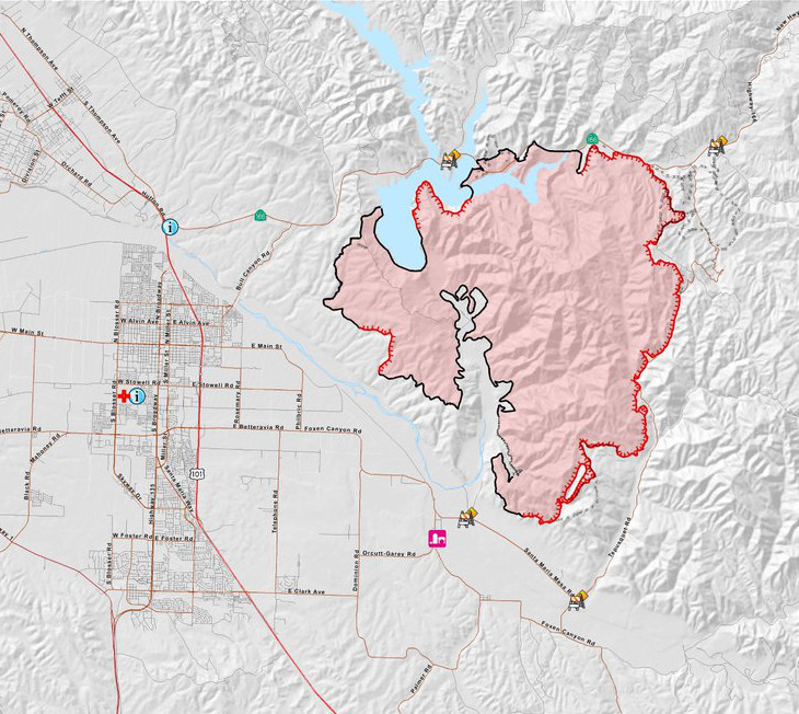 Alamo Fire's Growth is Halted and at 65 Percent Containment