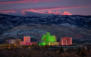 Eldorado (left), Silver Legacy, and Circus Circus in Reno