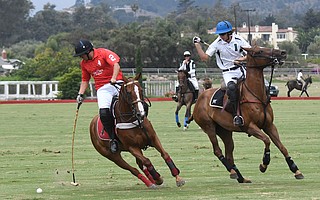 Polo players converged on the Santa Barbara Polo & Racquet Club in Summerland in August