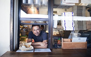 Michael Anderson of East Beach Tacos, one of our Foodie Award winners for 2017