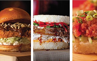 Katsu Curry, Pork Chashu, and Spicy Tuna