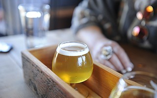 A tulip at Third Window brewery