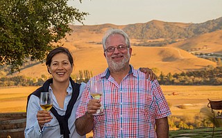 Seth Kunin and his wife, Magan Eng