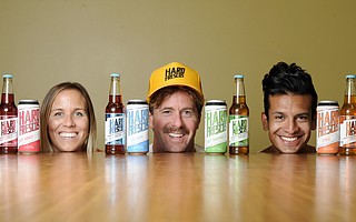 From left: Hard Frescos’ Grace Stearns, Peter Stearns, and Luis Cerón