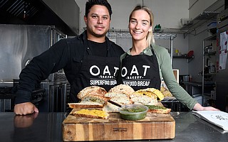 Louise Ulrich and Lou Fontana