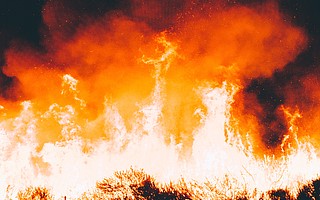 Dramatic images of the Thomas Fire