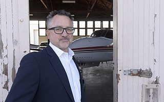 David Young at the Santa Barbara Airport