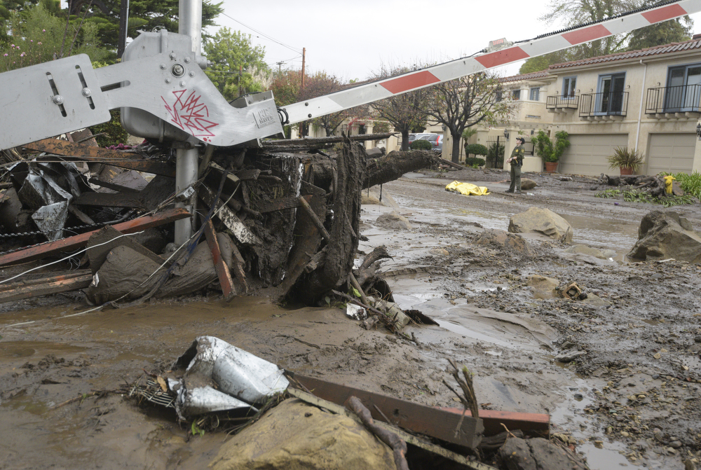 Dozens Remain Trapped By Montecito Mudslides