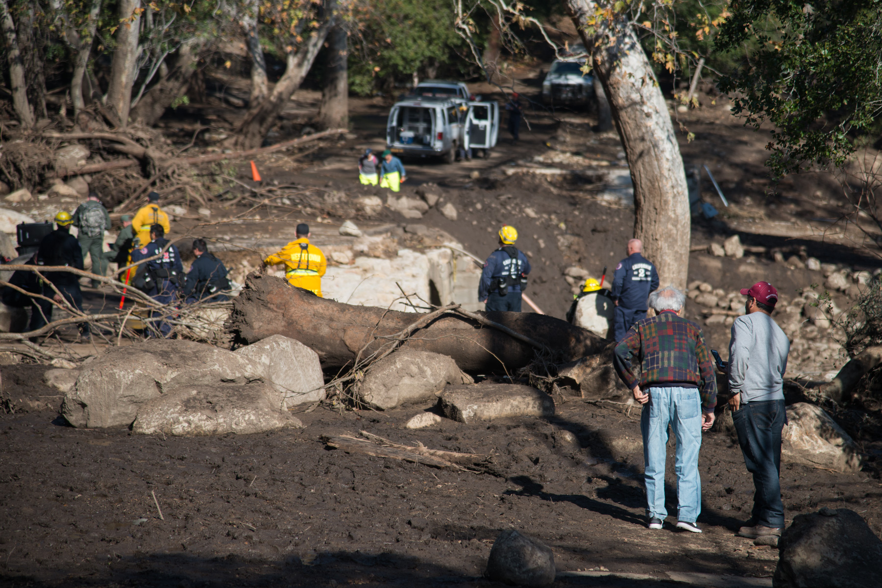 Mapping the Destruction of the Montecito Mudslides, Starting at the Top