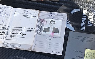 Peter Fleurat's passport was among the items found a half-mile from his home.