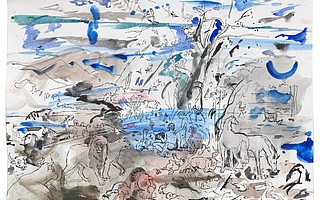 'Untitled' (Paradise), by Cecily Brown
