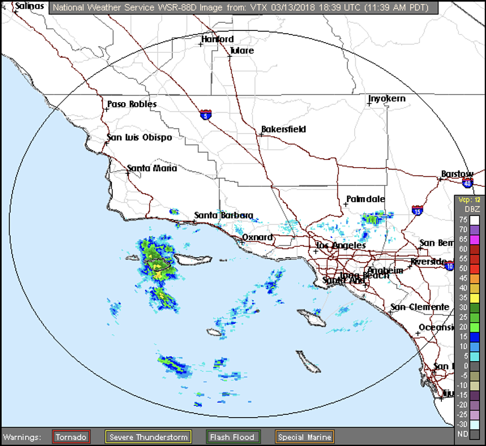 southeastern united states doppler weather radar