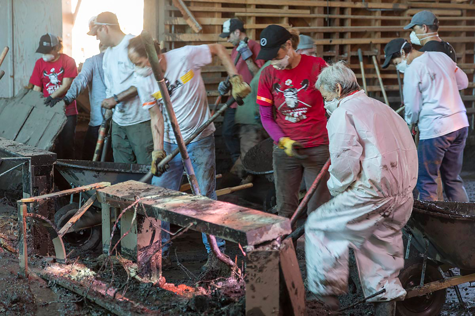 The Bucket Brigade Conquers Grief and Destruction