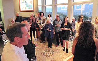The Epicurean S.B. crew frequently gathers at Jeremy Allen’s house to taste wine, eat food, and commiserate.
