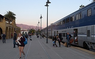 To kick-start the new morning service, train commuters between Ventura and Santa Barbara ride free in April.