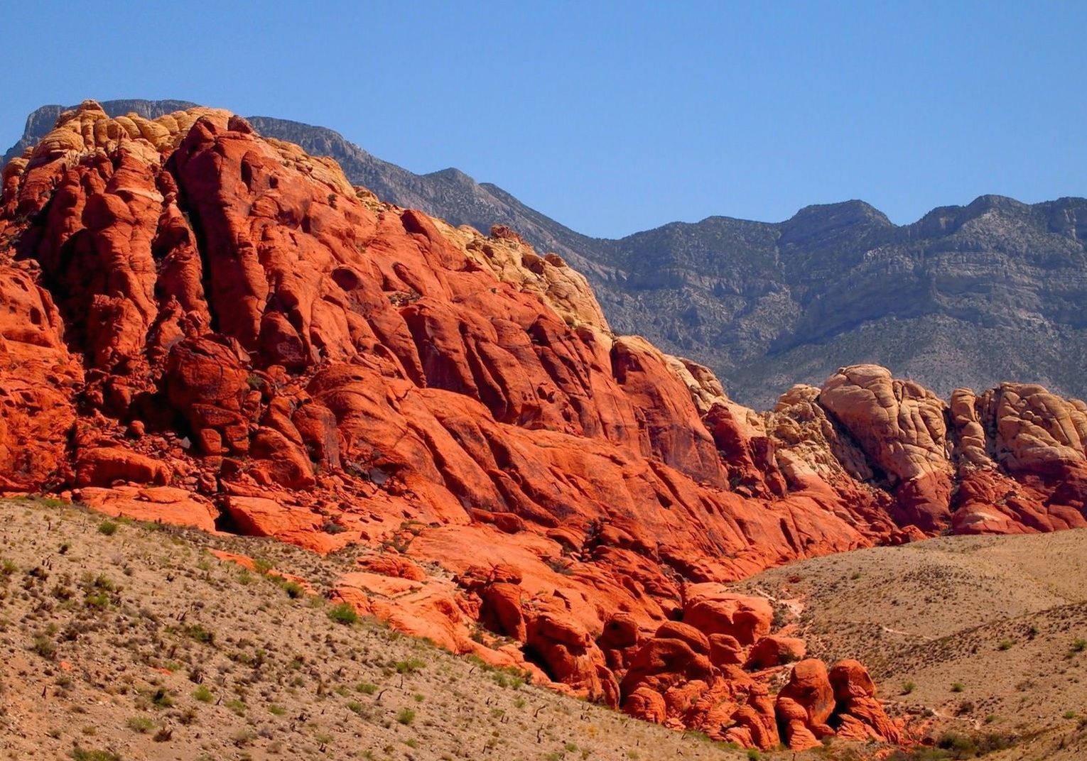 red rock canyon to las vegas