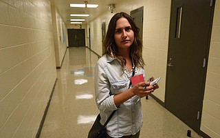 In pursuit of information on how the new administration's policies were affecting immigrants, Kelsey Brugger visited the Adelanto immigrant holding facility in 2017; she's now headed to Washington, D.C., to report on energy and the environment for E&E News.