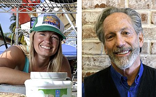 Robin Elander (left) and Mitchell Kriegman