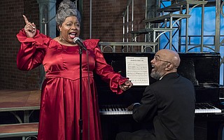 LaVon Fisher-Wilson play singer Alberta Hunter at an older point in her life.