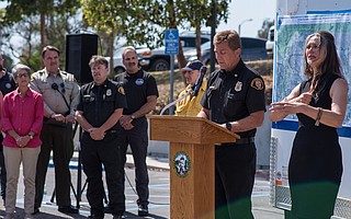 Santa Barbara County Fire Chief Eric Peterson announces that the Holiday Fire is successfully contained at 80%