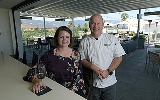 Manager Kacey House and Chef Michael Blackwell combine creative dishes and great drinks on a hotel roof in Goleta
