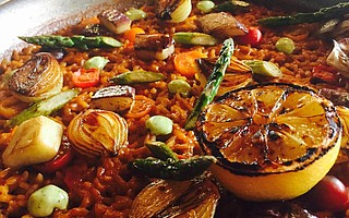 Loquita's Verduras Paella