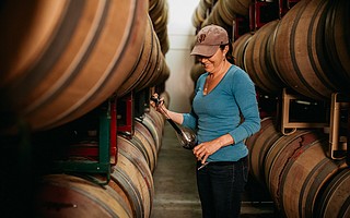 Fourth-generation winemaker Adrienne St. John is improving wine and vineyard quality at Rideau Vineyard.