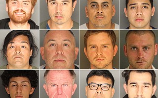 The two-day sting resulted in 17 arrests, the youngest was 19-year old Joshua Silverstein of Santa Barbara and the oldest was 78-year old Frank Palmer of Goleta.
